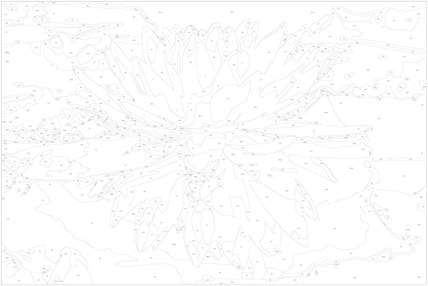 Glezna izkrāso pēc cipariem - Water Lily 60x40 cm Artgeist