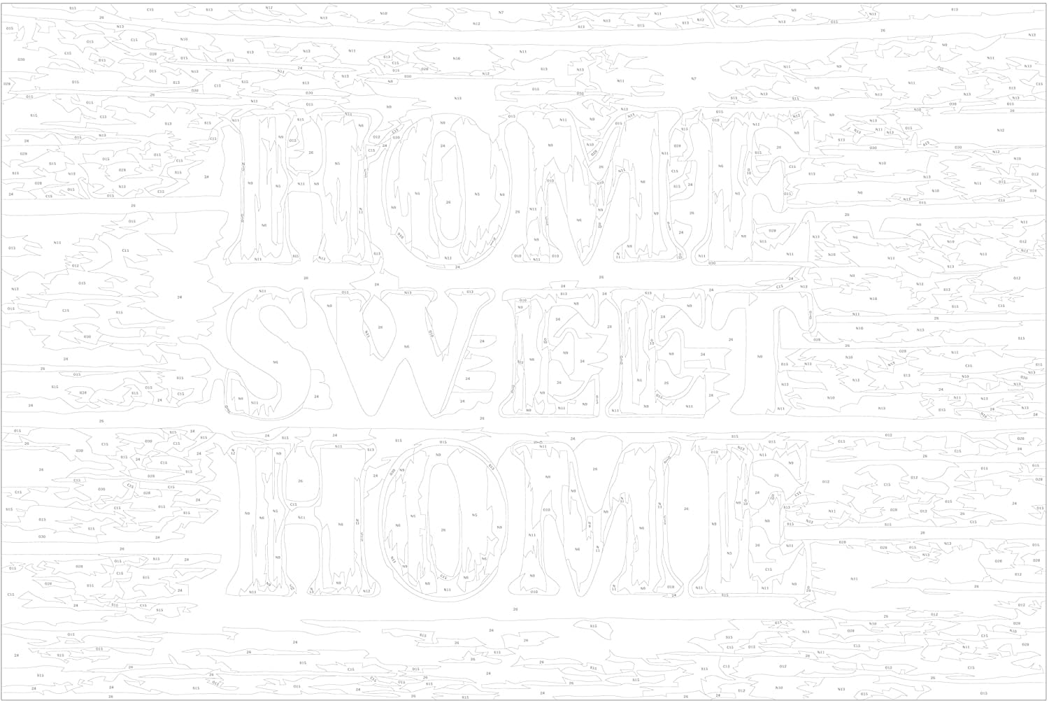 Glezna izkrāso pēc cipariem - Wooden Home 60x40 cm Artgeist