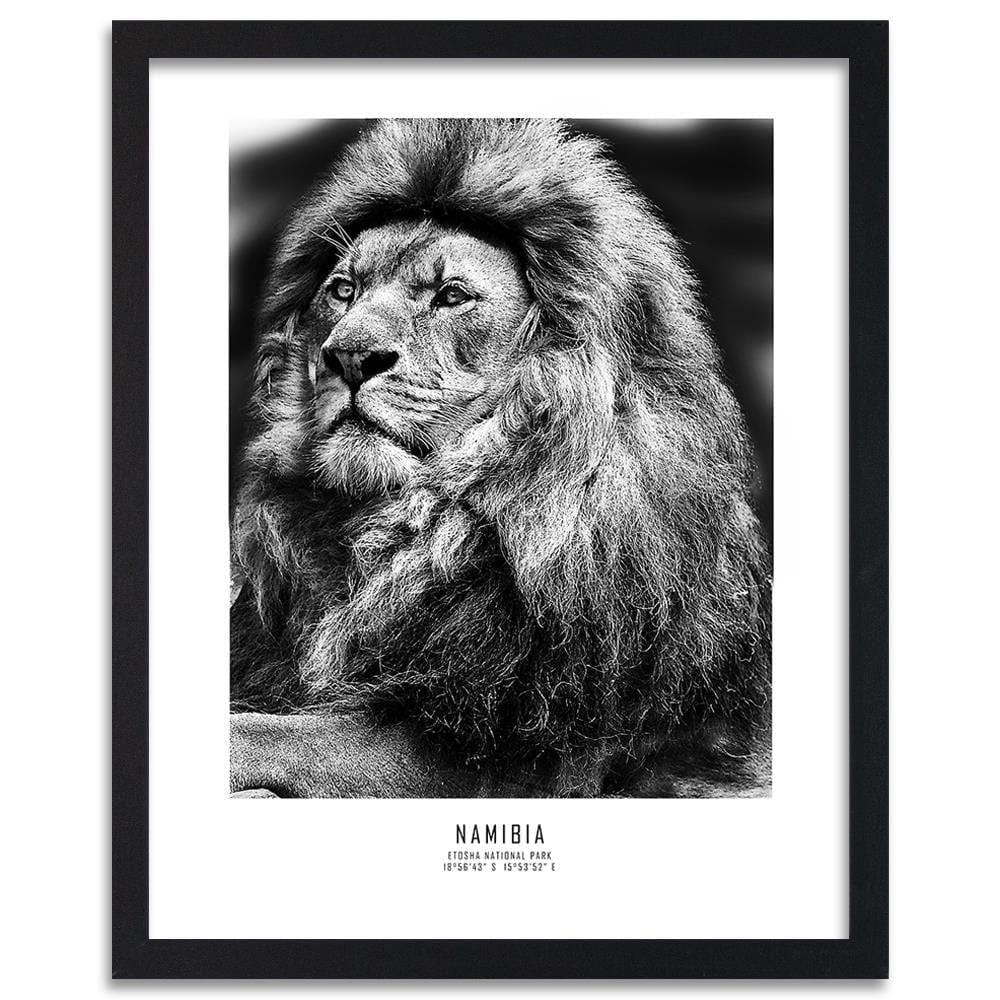Glezna melnā rāmī - A Symbol Of Africa Home Trends