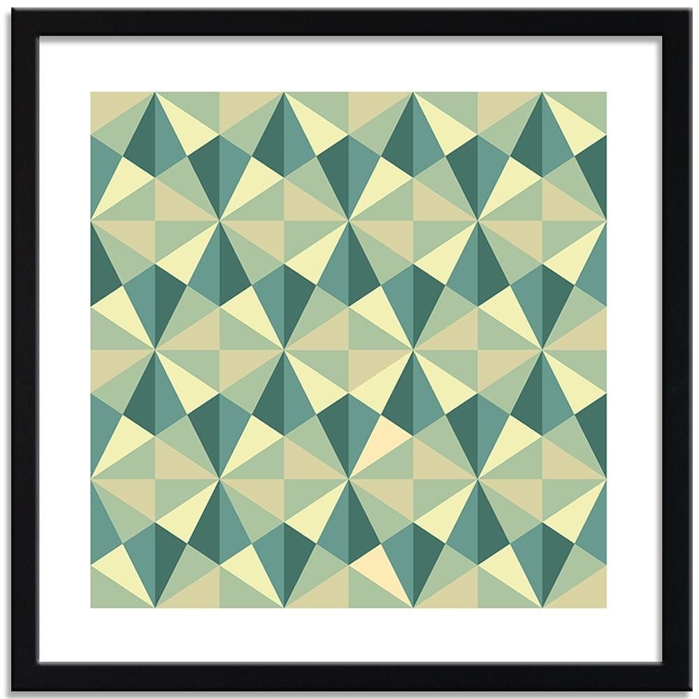 Glezna melnā rāmī - Abstract Forms 1 Home Trends