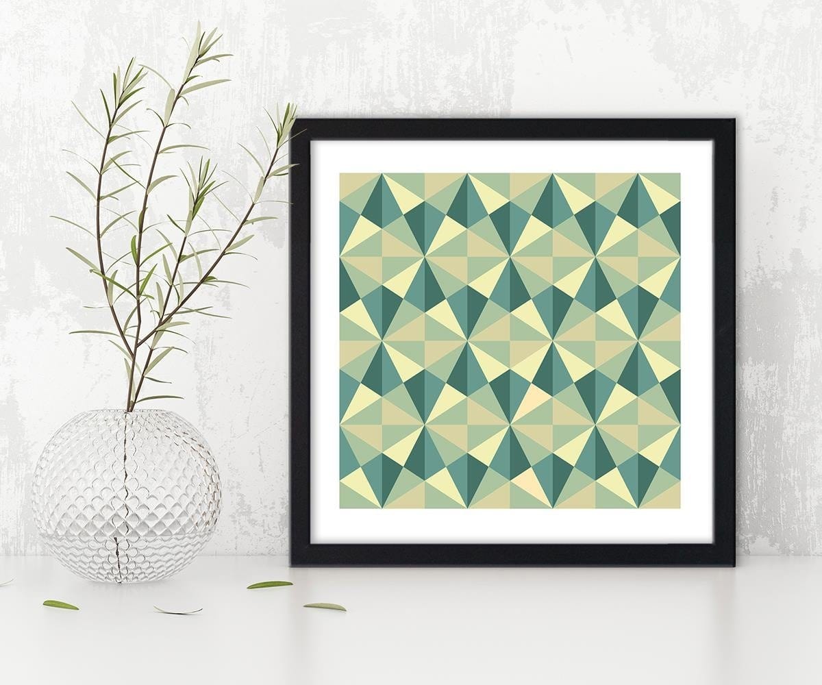 Glezna melnā rāmī - Abstract Forms 1 Home Trends