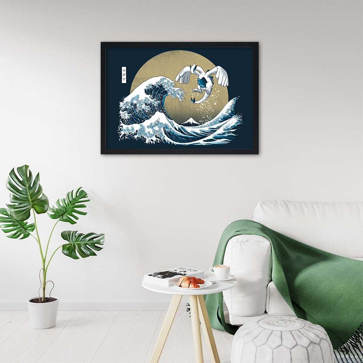 Glezna melnā rāmī - Anime Fan Art Home Trends