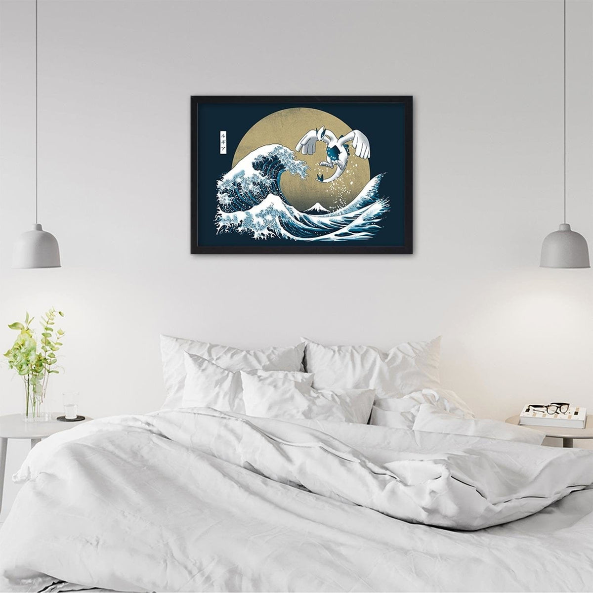 Glezna melnā rāmī - Anime Fan Art Home Trends