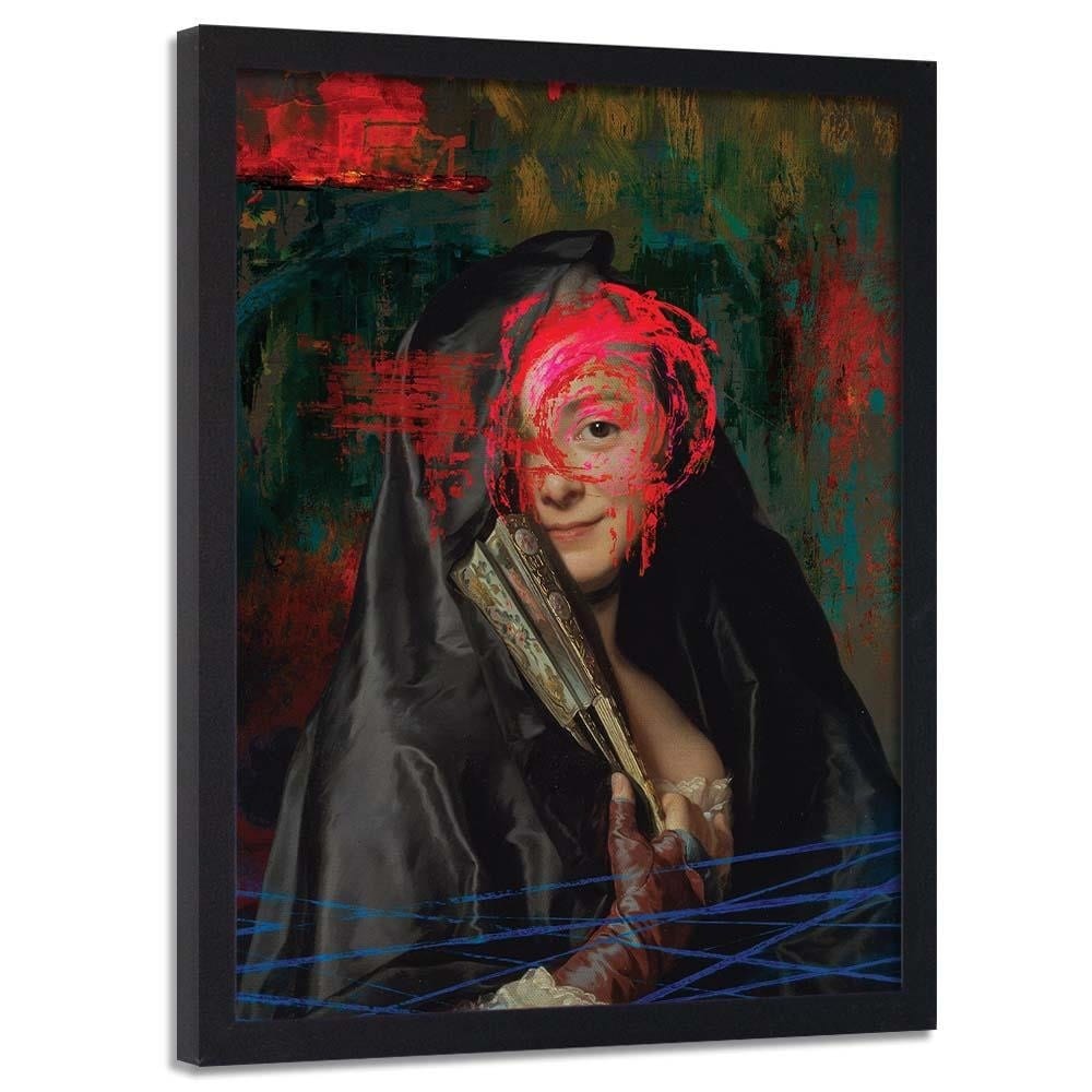 Glezna melnā rāmī - Artwork Home Trends