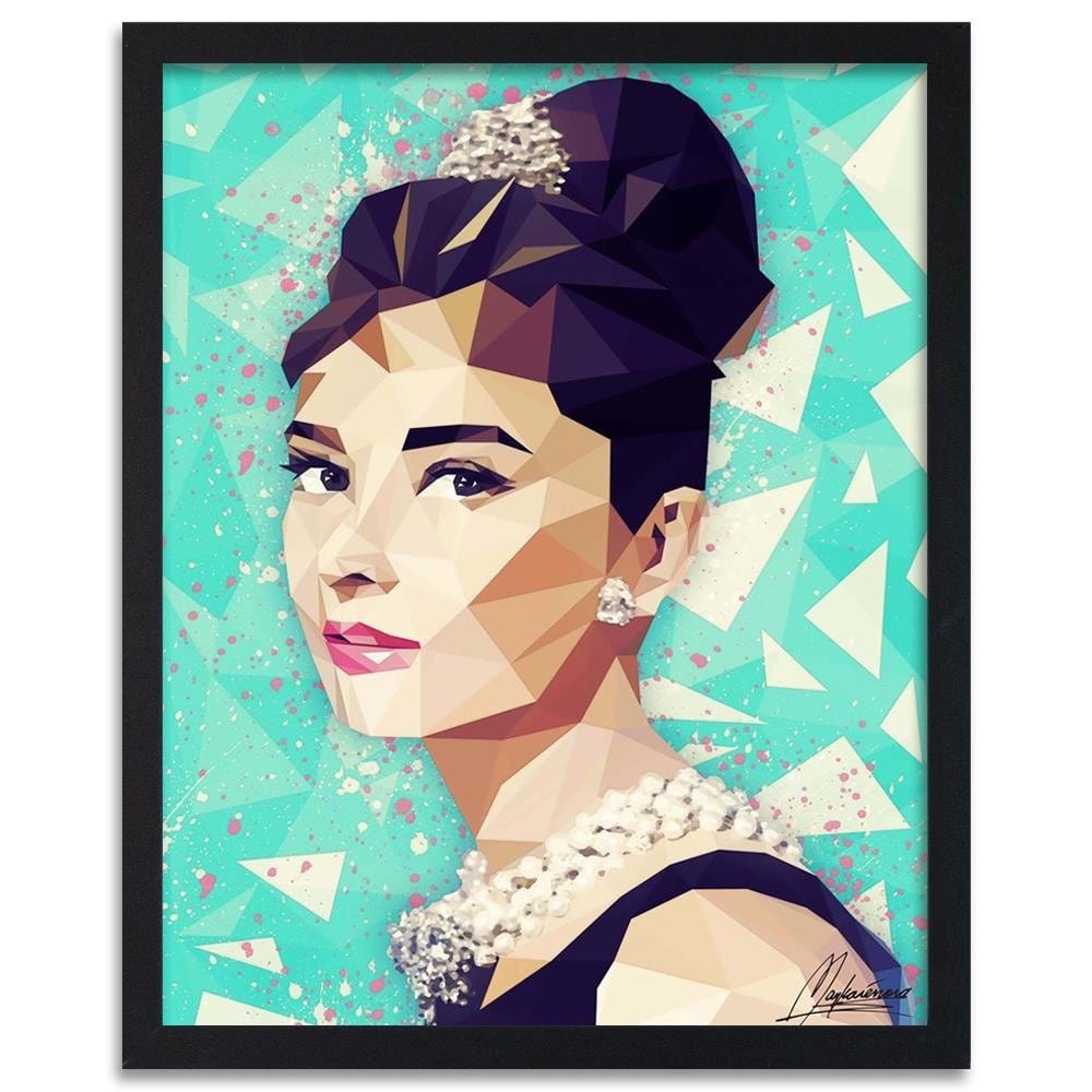 Glezna melnā rāmī - Audrey Home Trends