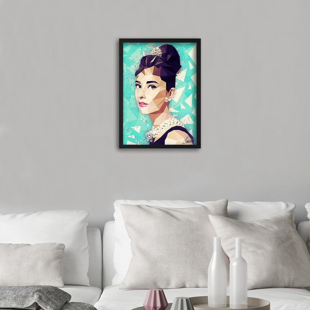 Glezna melnā rāmī - Audrey Home Trends