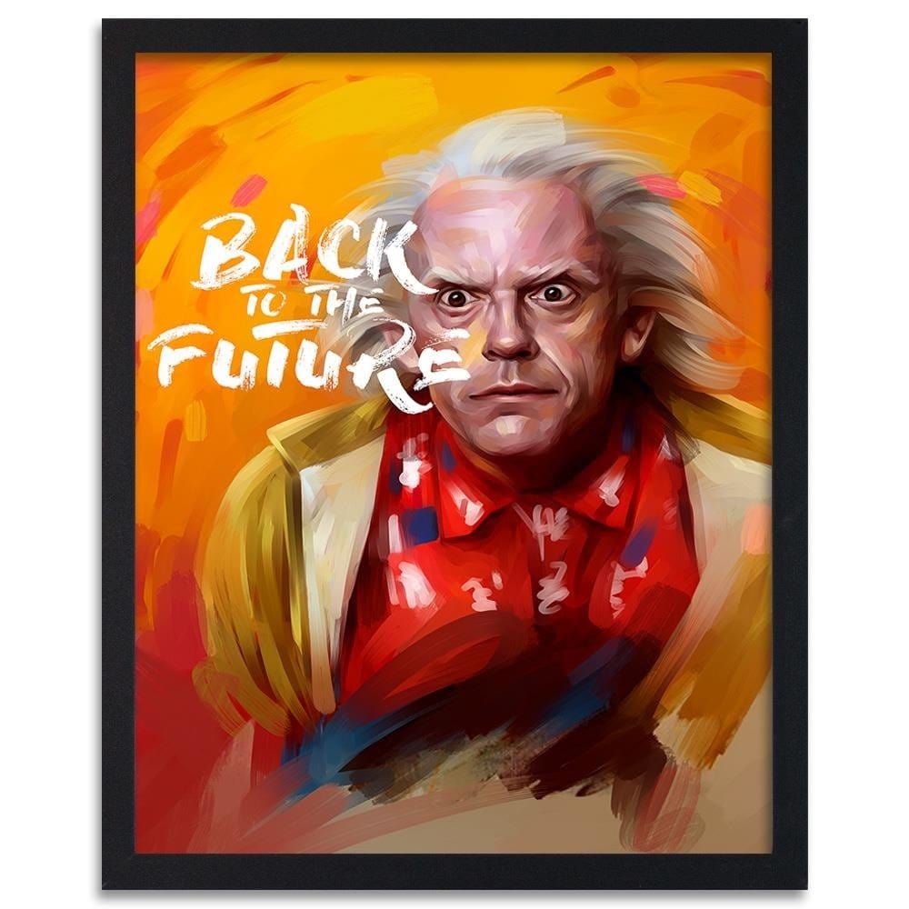 Glezna melnā rāmī - Back To The Future 1 Home Trends