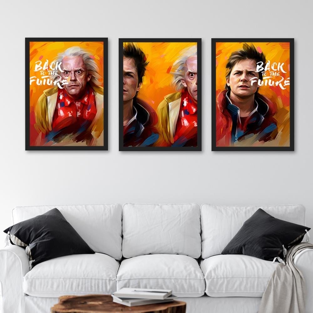 Glezna melnā rāmī - Back To The Future Home Trends