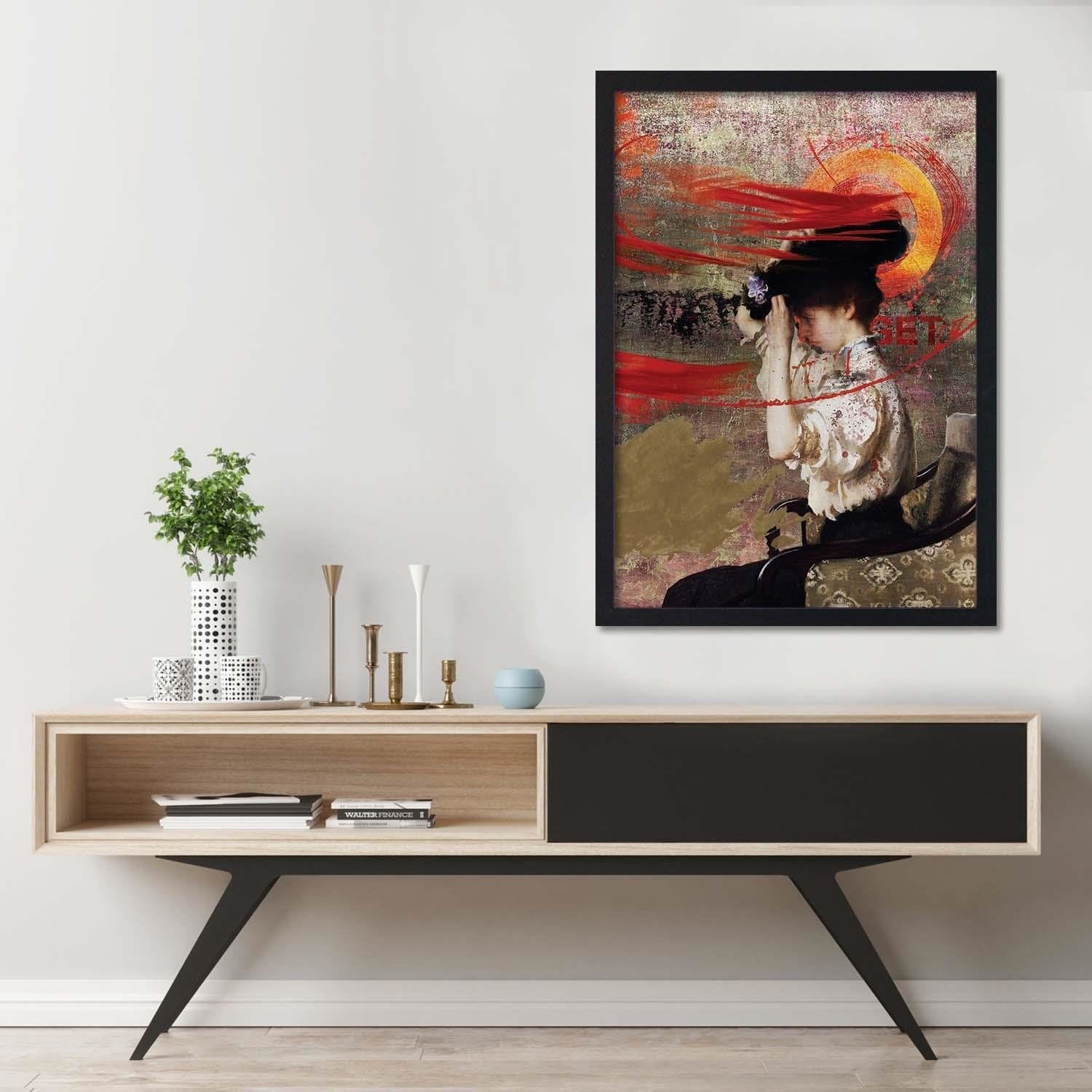 Glezna melnā rāmī - Baroque Home Trends