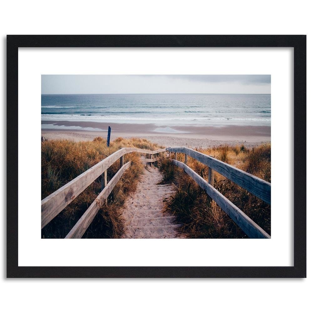 Glezna melnā rāmī - Beach And Seas Home Trends