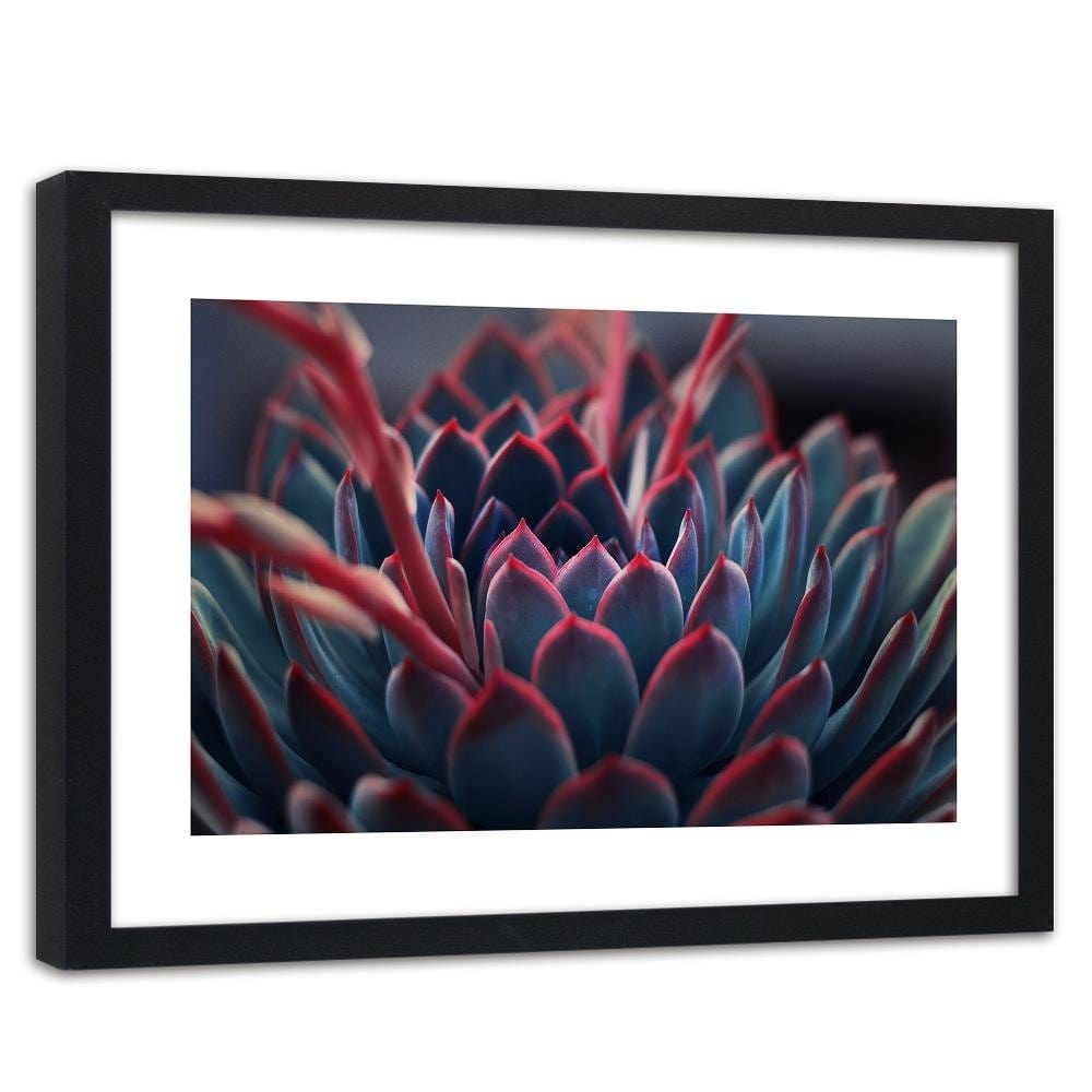 Glezna melnā rāmī - Beautiful Plant Home Trends