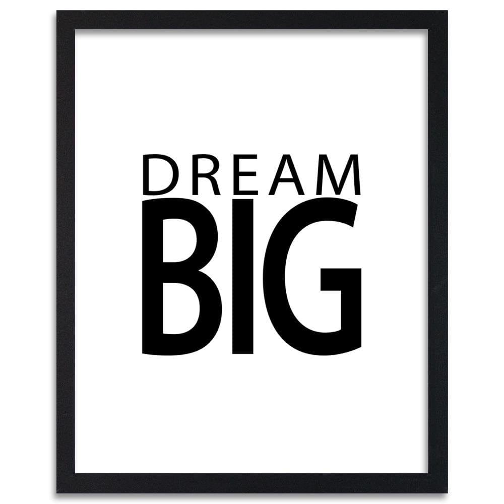 Glezna melnā rāmī - Big Dreams Home Trends