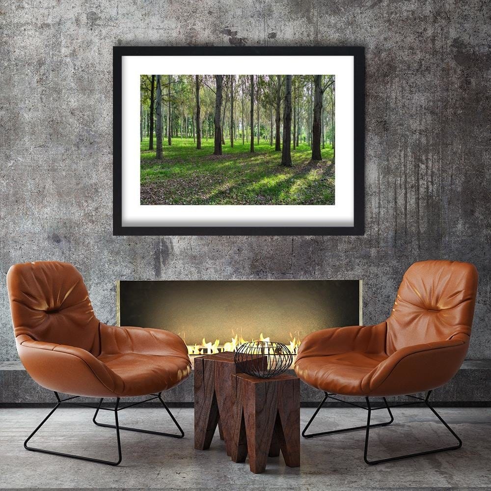 Glezna melnā rāmī - Birch Park Home Trends