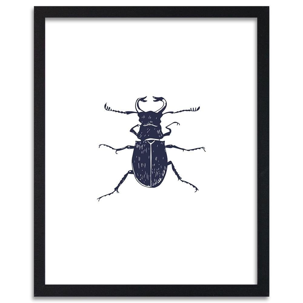Glezna melnā rāmī - Black Beetle Home Trends