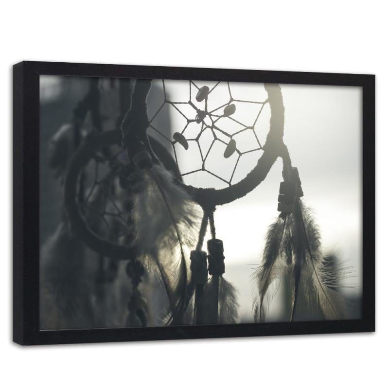 Glezna melnā rāmī - Boho decorations 2 Home Trends