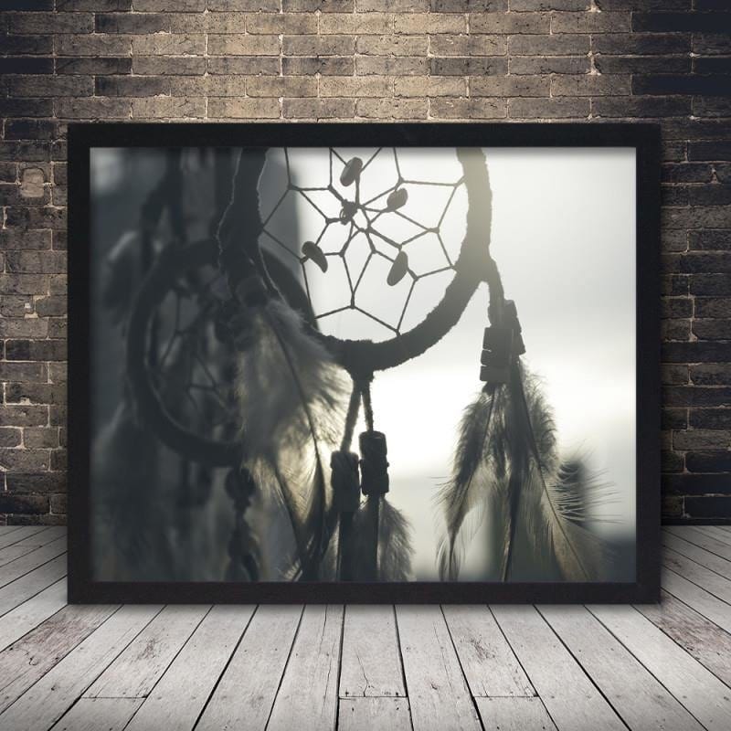 Glezna melnā rāmī - Boho decorations 2 Home Trends