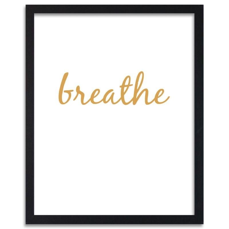 Glezna melnā rāmī - Breathe 5 Home Trends