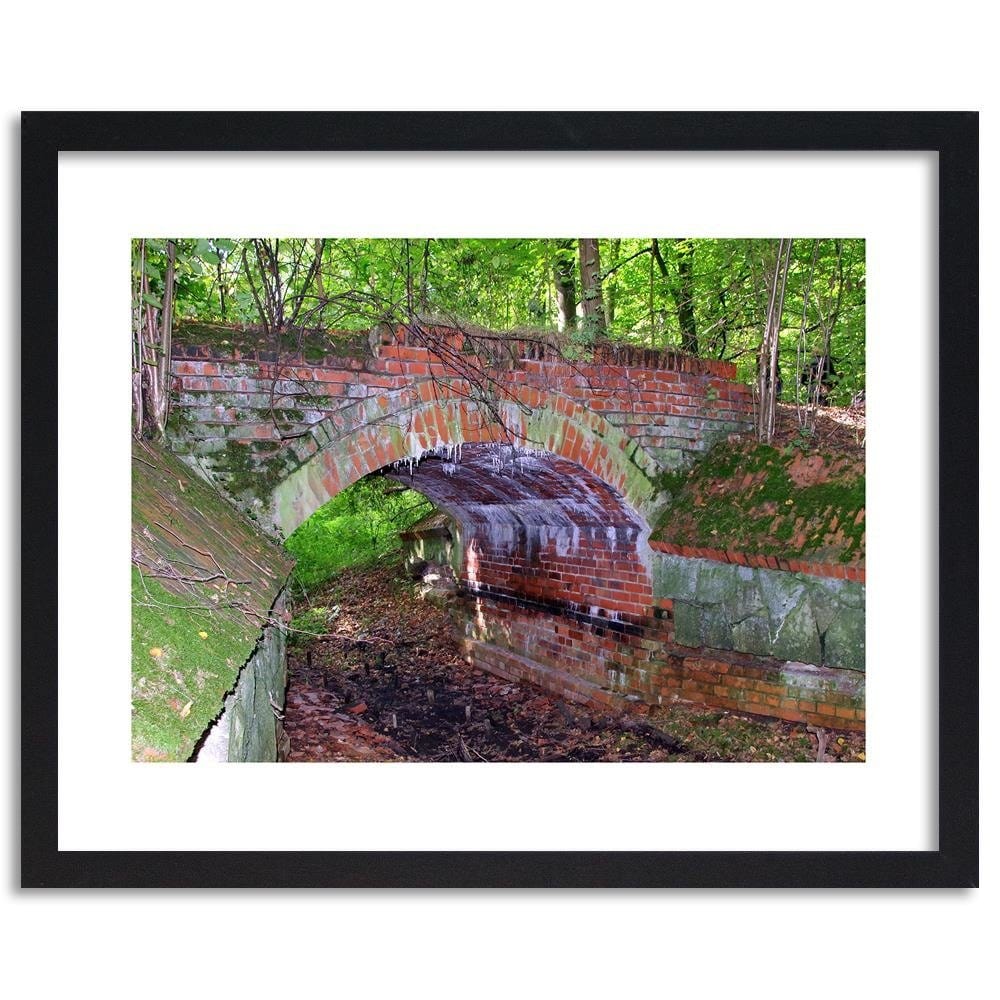 Glezna melnā rāmī - Brick Bridge Home Trends
