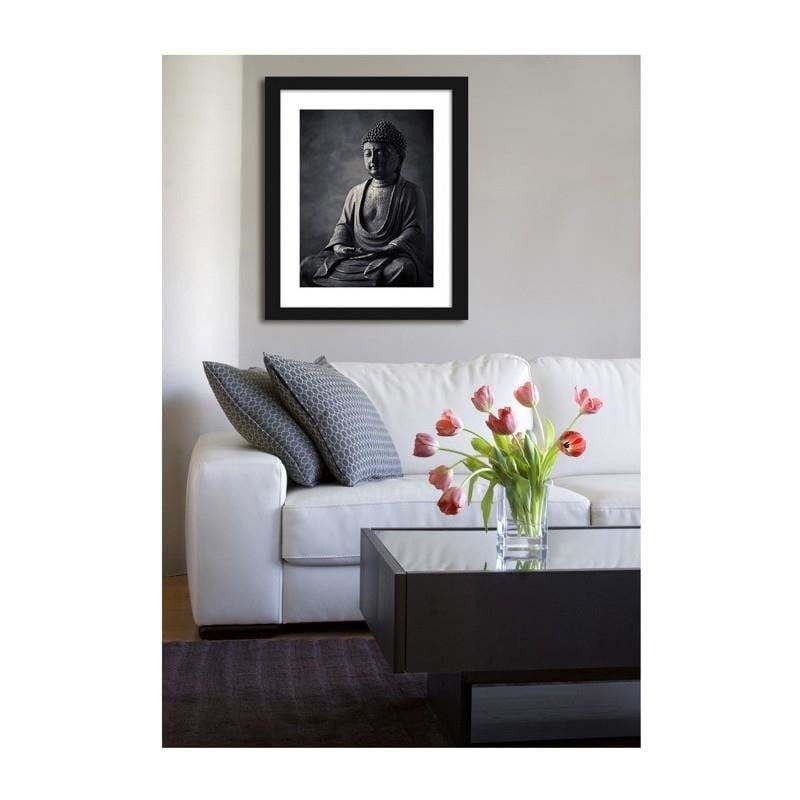 Glezna melnā rāmī - Buddha 3 Home Trends