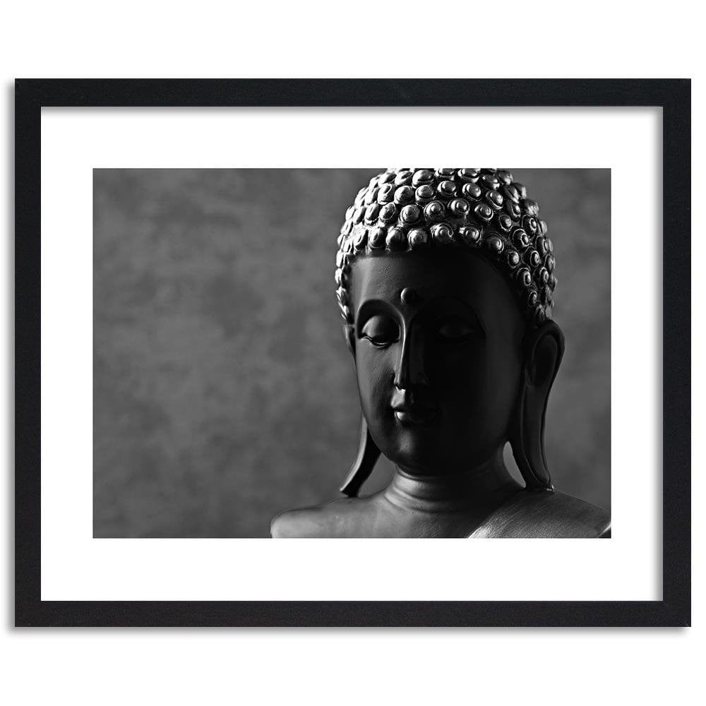 Glezna melnā rāmī - Buddha Figure Home Trends