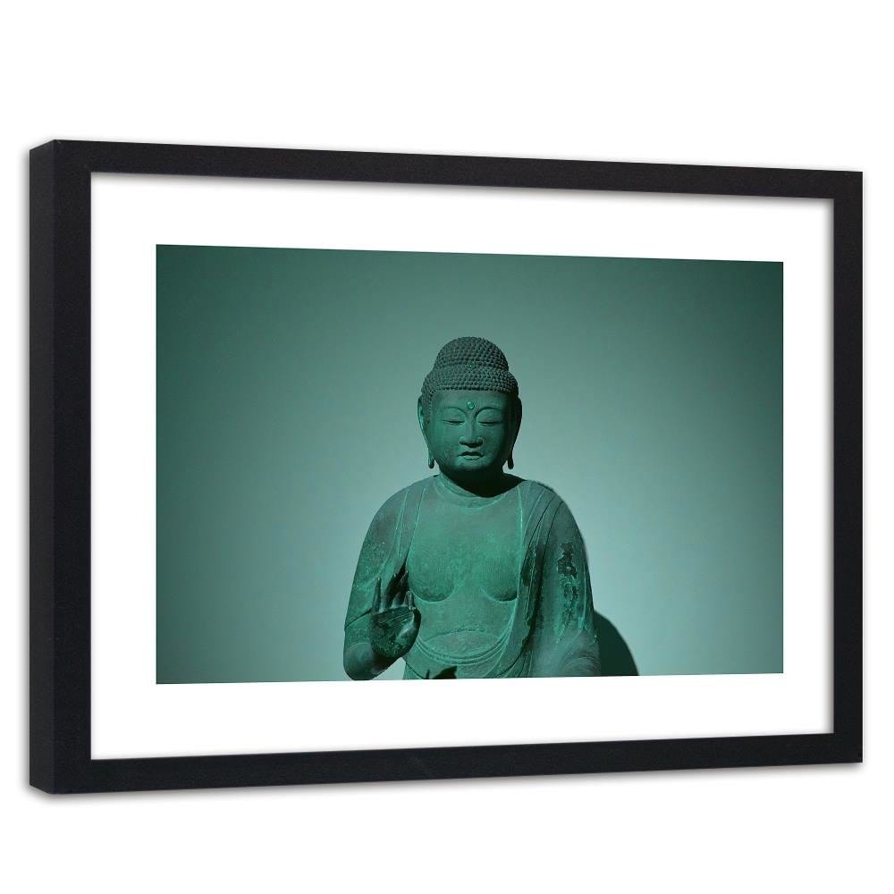 Glezna melnā rāmī - Buddha In The Shade Home Trends