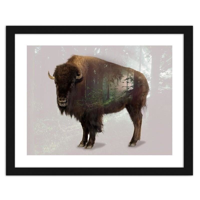 Glezna melnā rāmī - Buffalo Home Trends