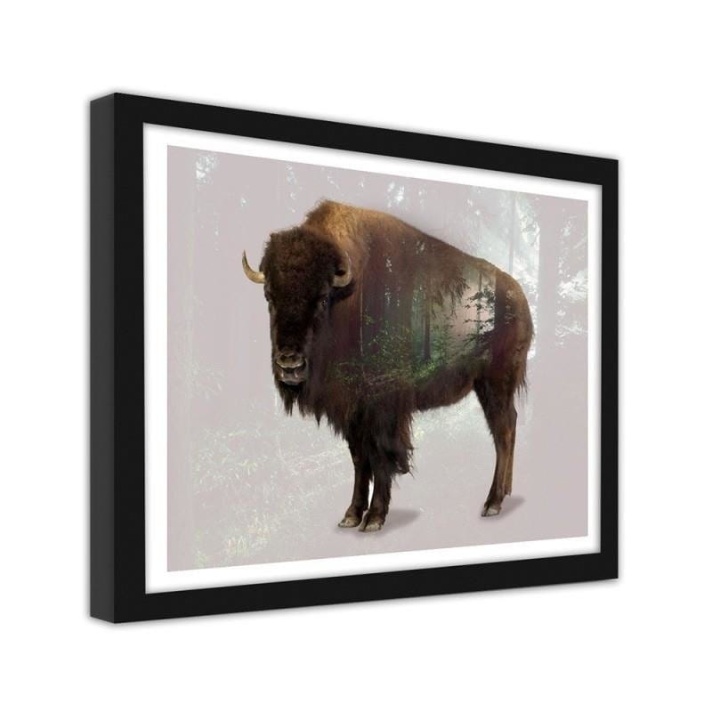 Glezna melnā rāmī - Buffalo Home Trends