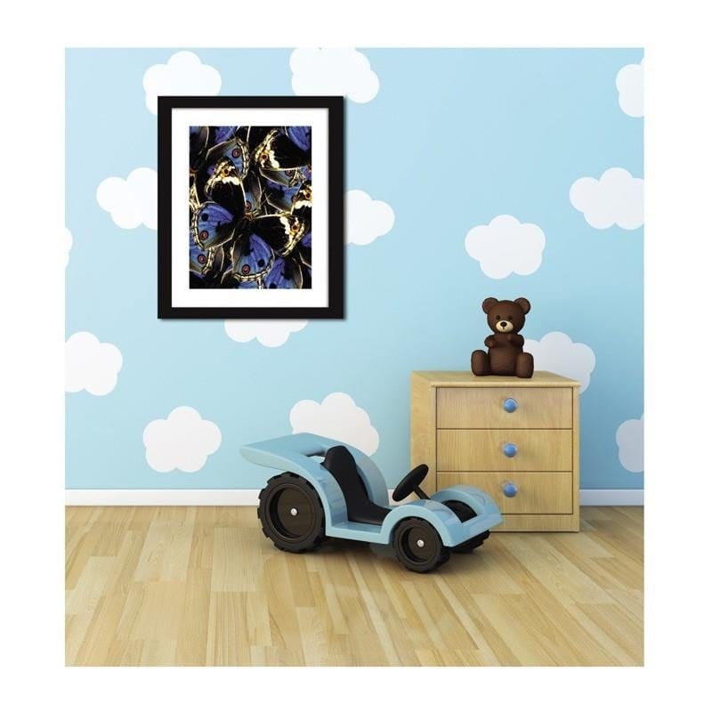 Glezna melnā rāmī - Butterflies 3 Home Trends