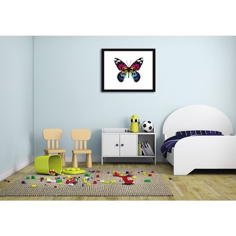 Glezna melnā rāmī - Butterfly 3 Home Trends
