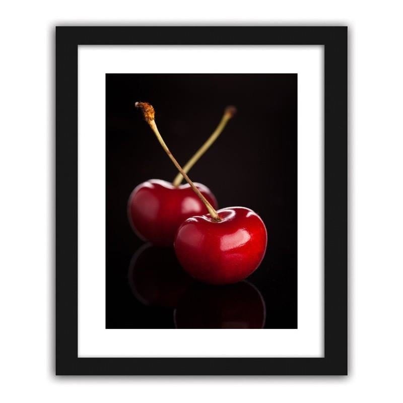 Glezna melnā rāmī - Cherries Home Trends