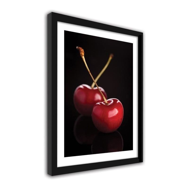 Glezna melnā rāmī - Cherries Home Trends