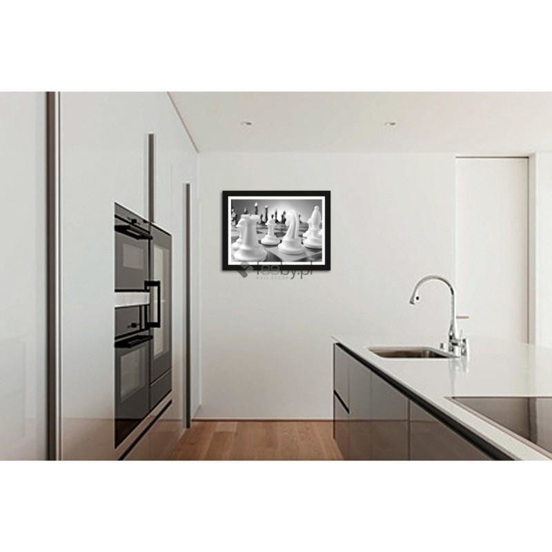 Glezna melnā rāmī - Chess Home Trends