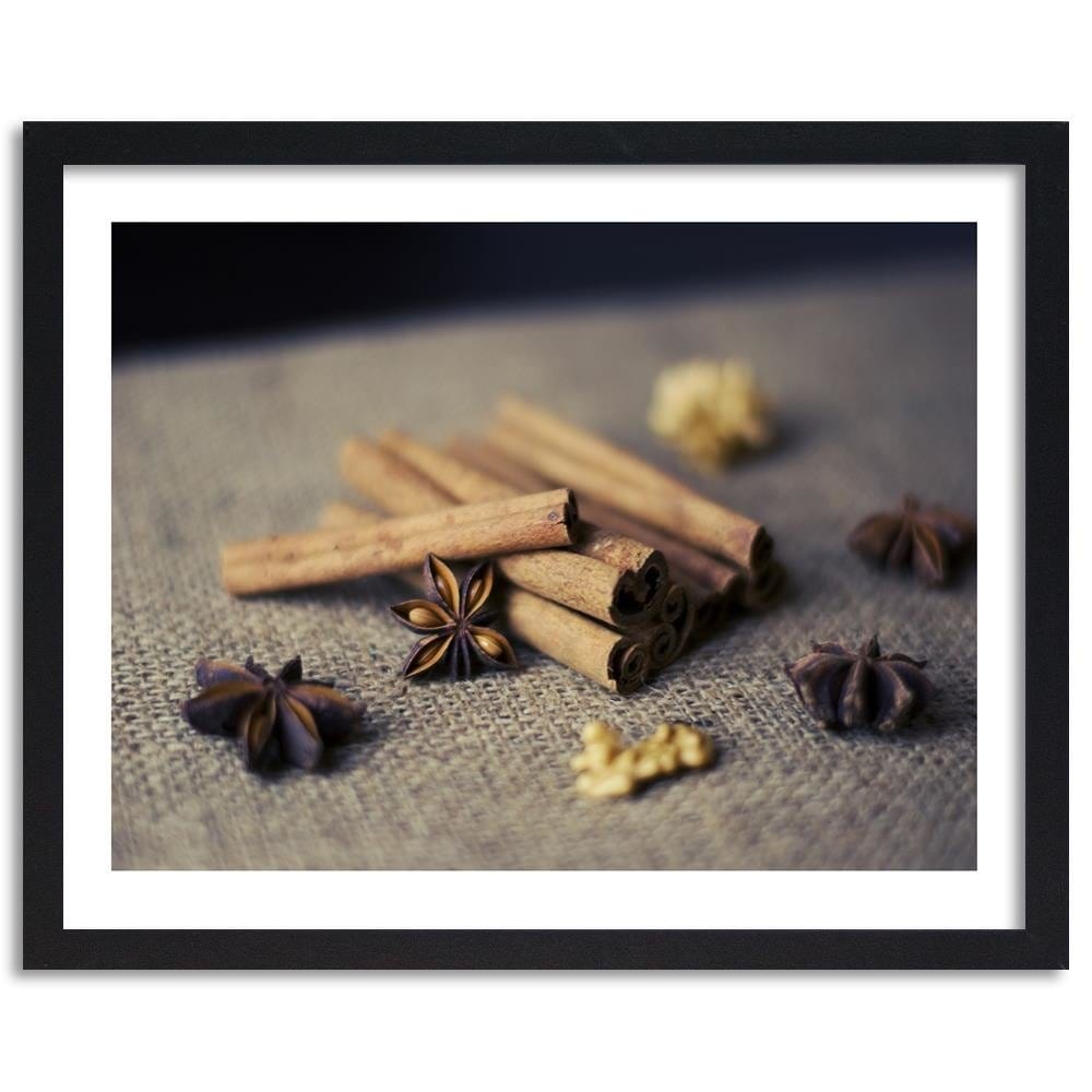Glezna melnā rāmī - Cinnamon Sticks To Decorate Home Trends