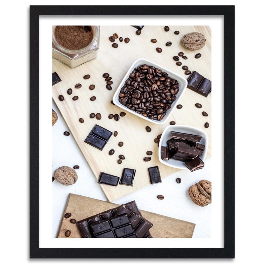 Glezna melnā rāmī - Coffee Mess Home Trends