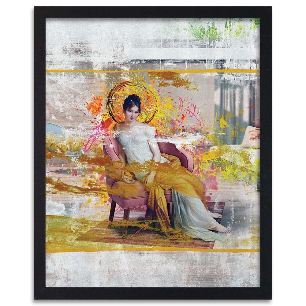 Glezna melnā rāmī - Collage Home Trends
