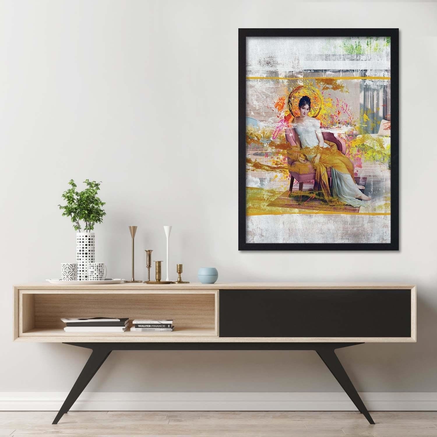 Glezna melnā rāmī - Collage Home Trends