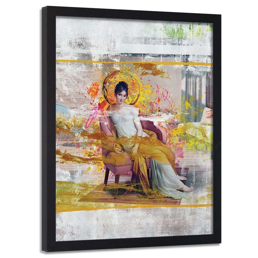 Glezna melnā rāmī - Collage Home Trends