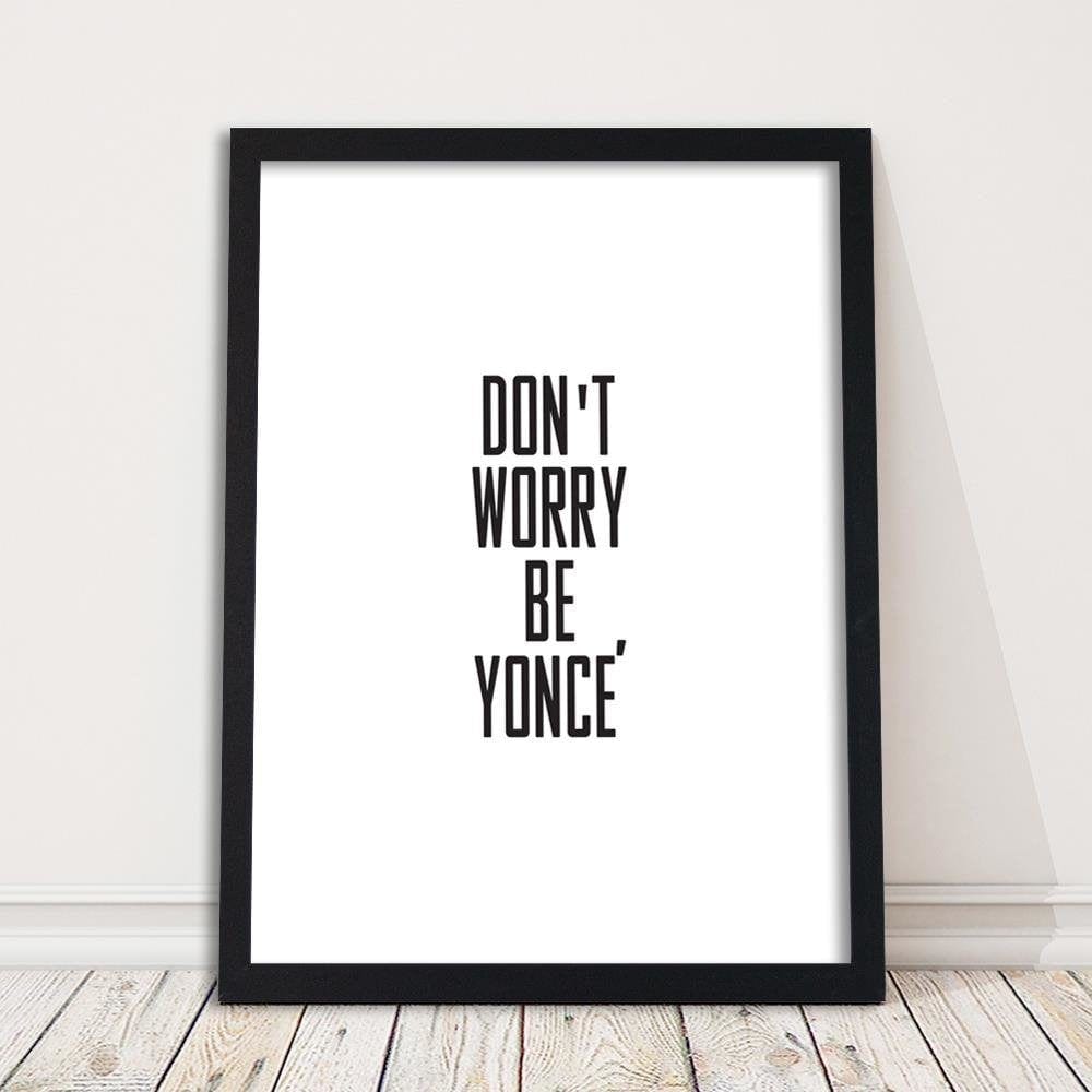Glezna melnā rāmī - Cover - Do Not Worry Home Trends