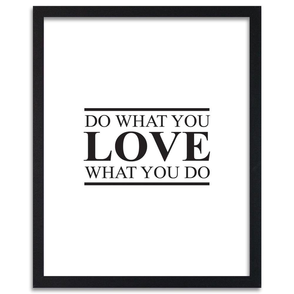 Glezna melnā rāmī - Cover - Do What You Love Home Trends