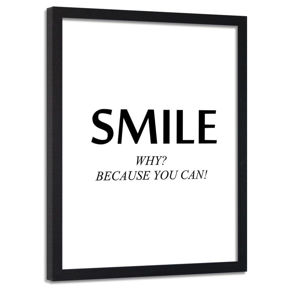 Glezna melnā rāmī - Cover - Smile Home Trends