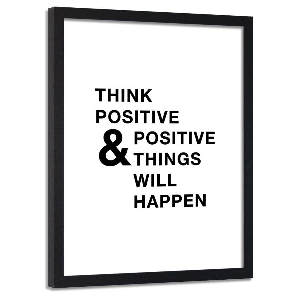Glezna melnā rāmī - Cover - Think Positively Home Trends