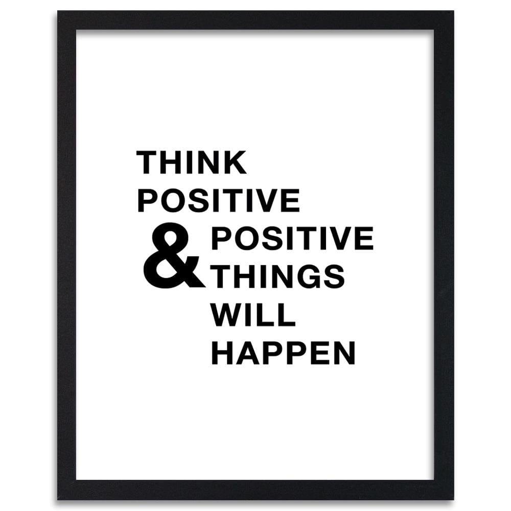 Glezna melnā rāmī - Cover - Think Positively Home Trends