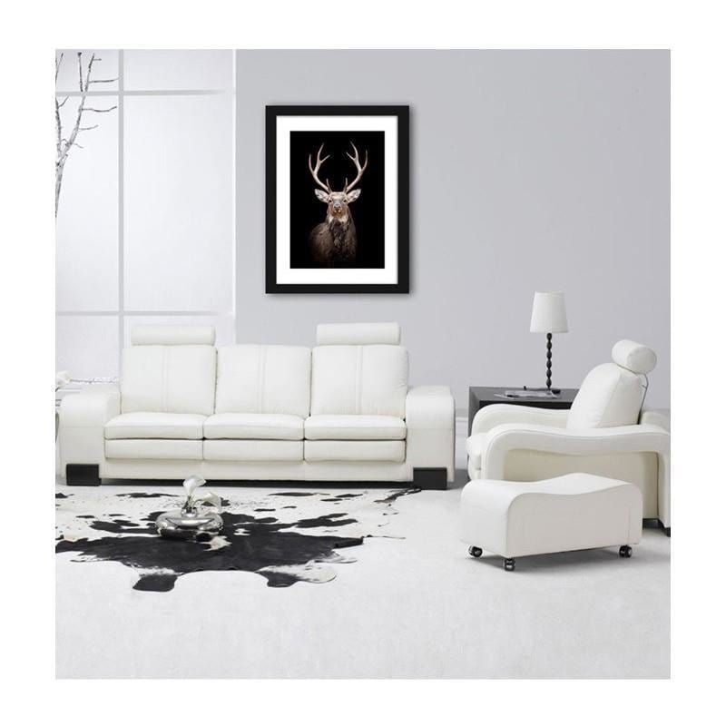Glezna melnā rāmī - Deer Home Trends