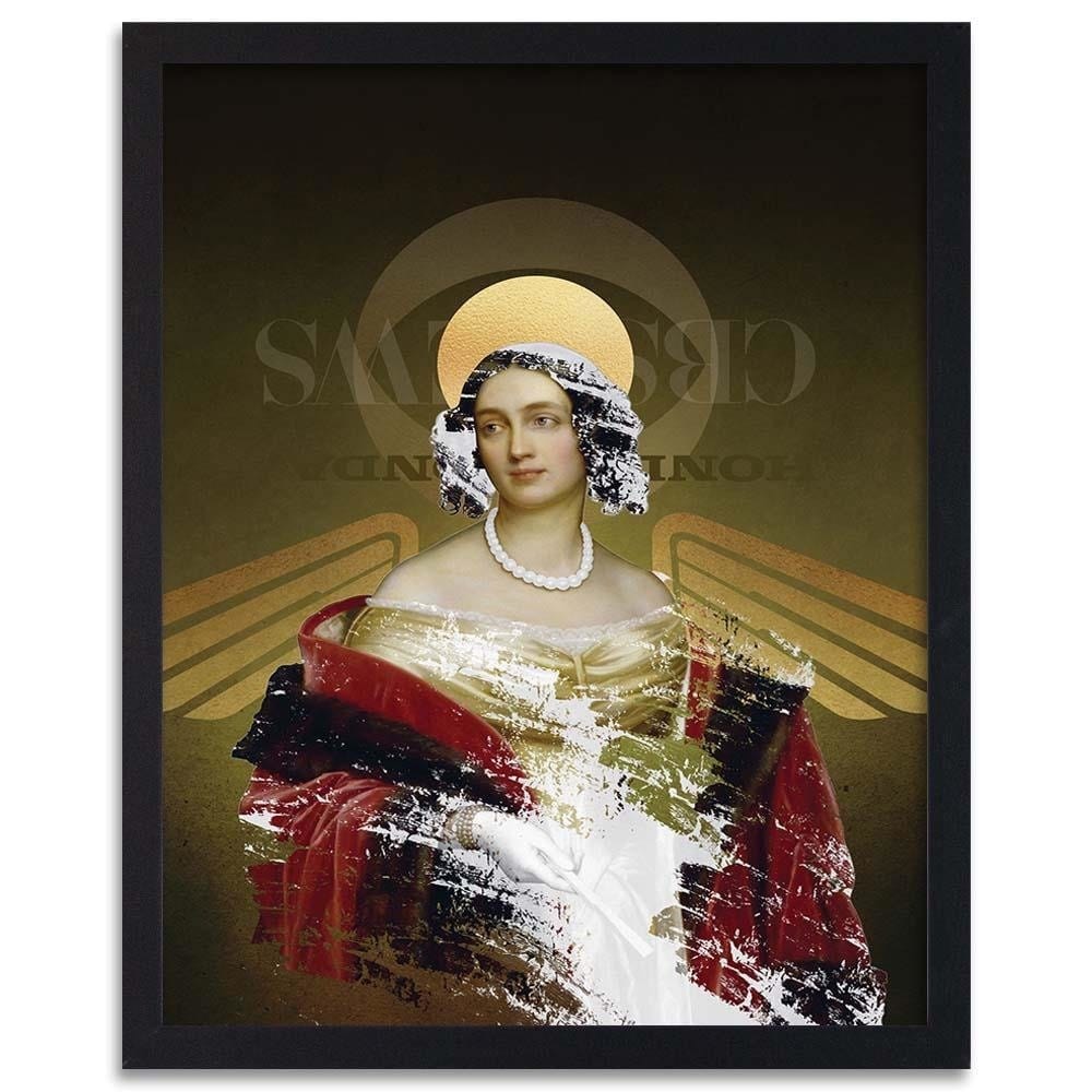 Glezna melnā rāmī - Digital Art Home Trends