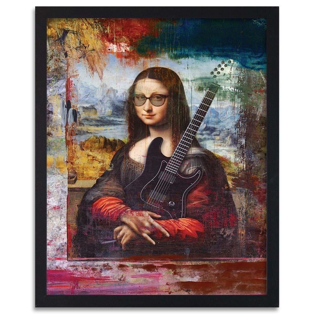 Glezna melnā rāmī - Digital Painting Home Trends