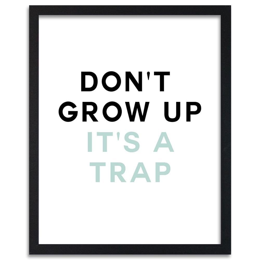 Glezna melnā rāmī - Do Not Grow Up Home Trends