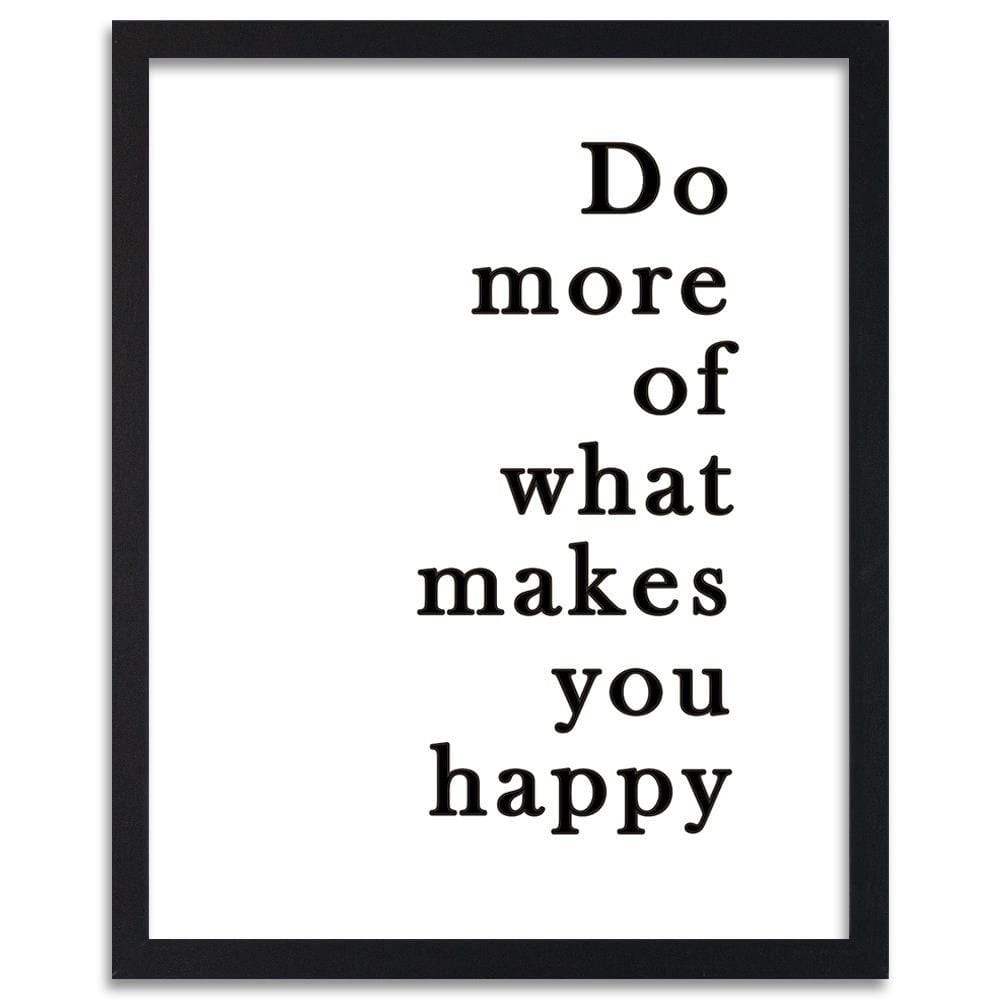Glezna melnā rāmī - Do What You Like Home Trends