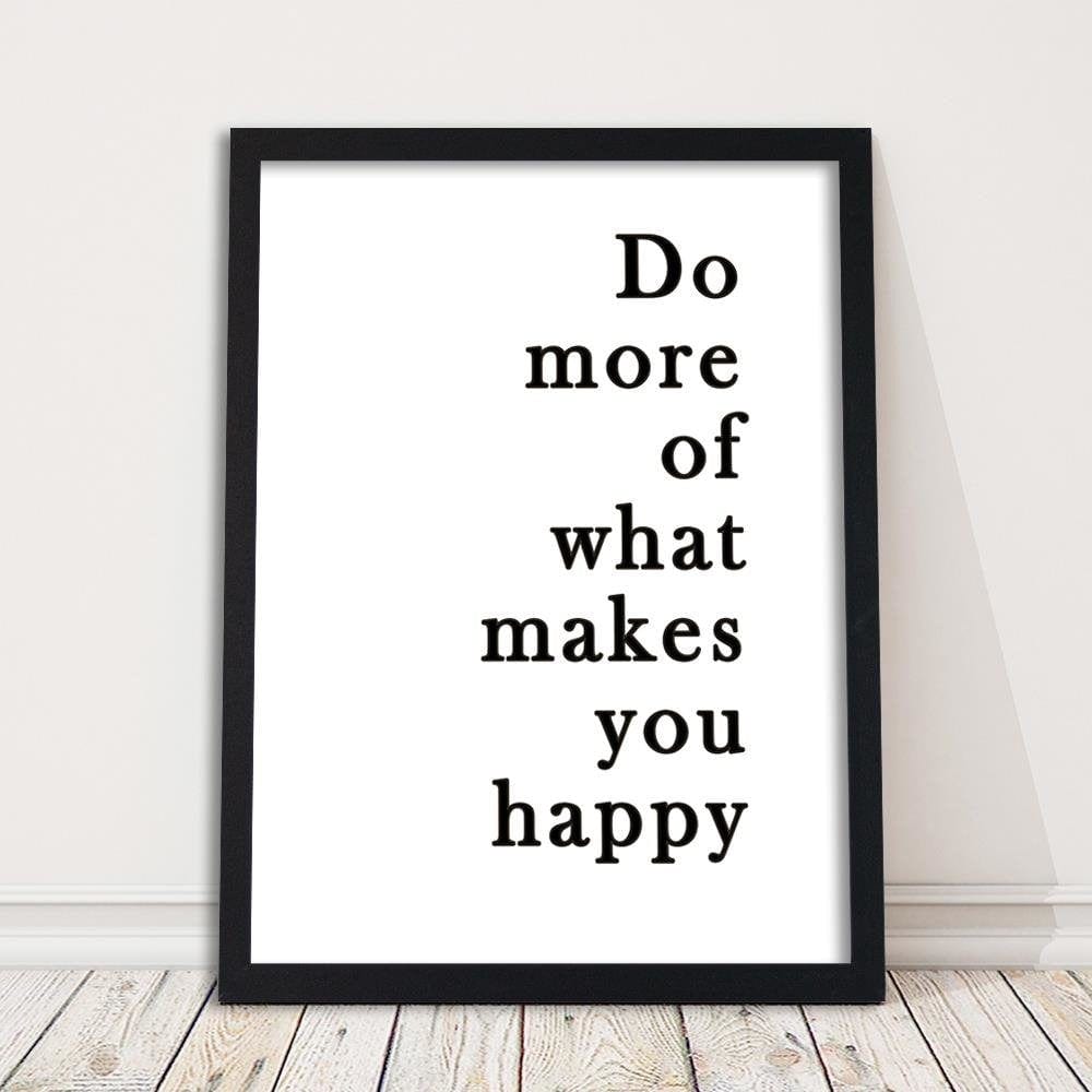 Glezna melnā rāmī - Do What You Like Home Trends