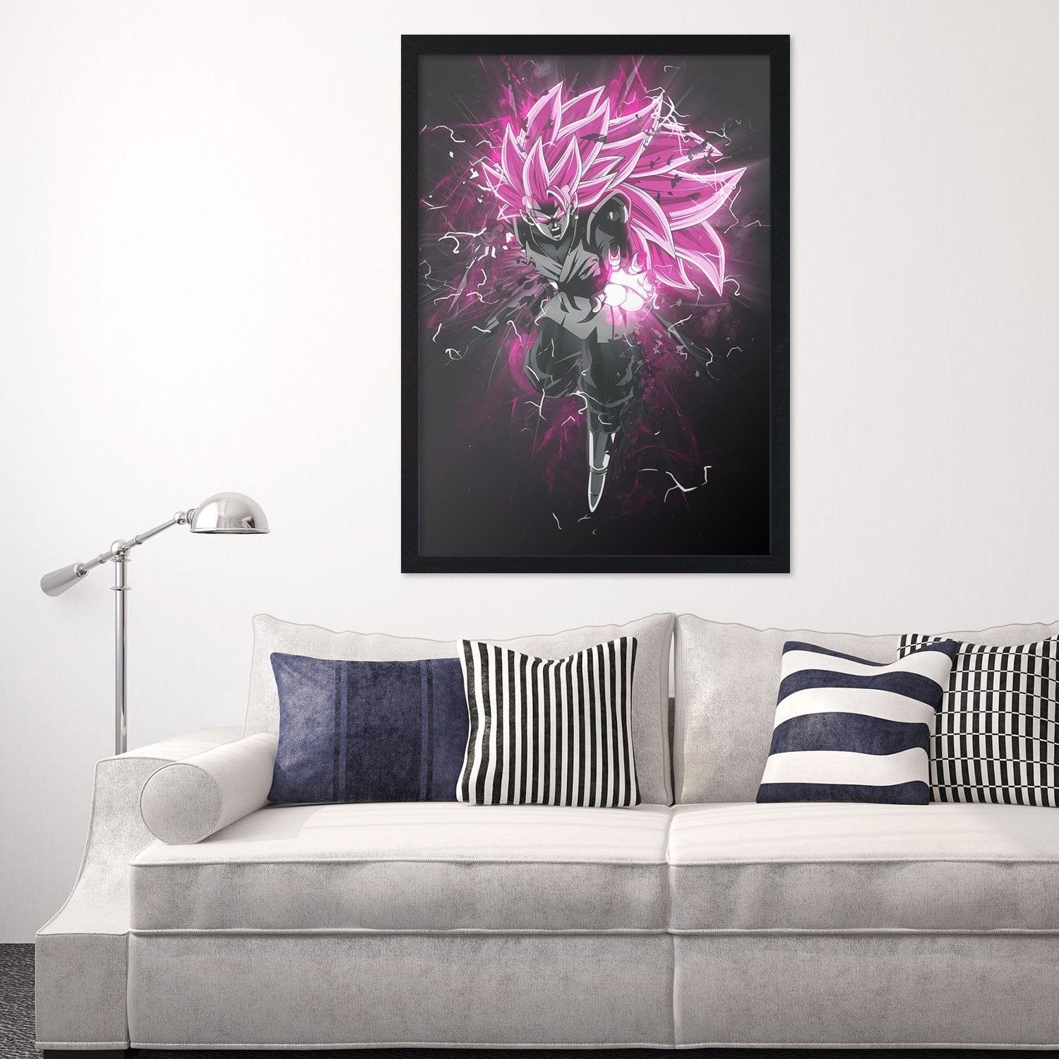 Glezna melnā rāmī - Dragon Ball 2 Home Trends