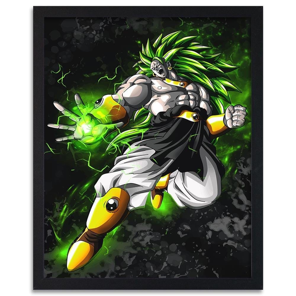 Glezna melnā rāmī - Dragon Ball 4 Home Trends